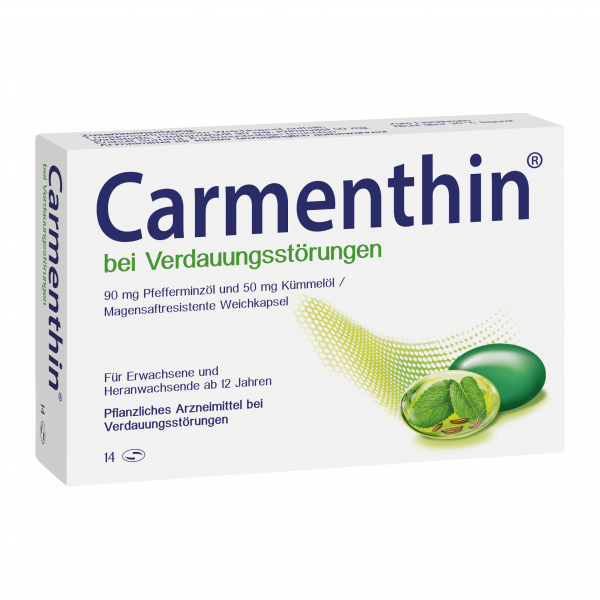 CARMENTHIN bei Verdauungsstörungen msr.Weichkaps.