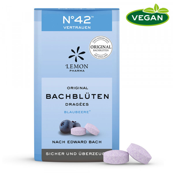 BACHBLÜTEN No.42 Vertrauen Dragees nach Dr.Bach