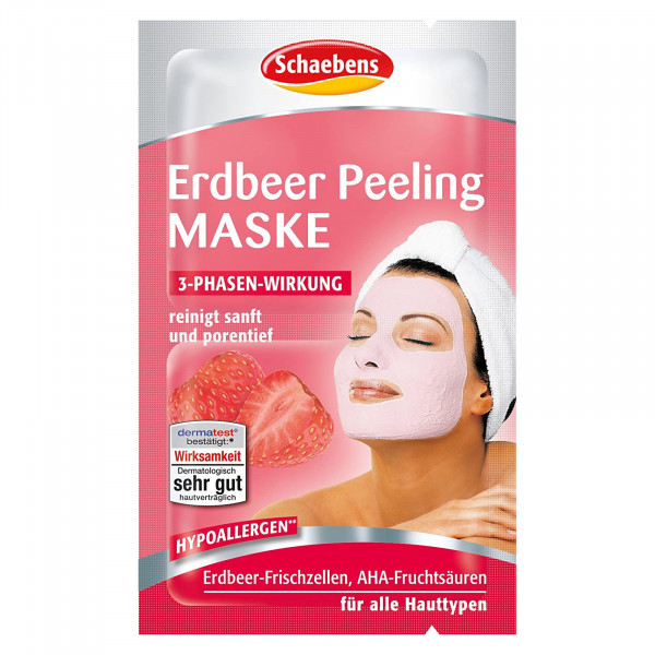 Schaebens ERDBEER Maske 2x6 ml