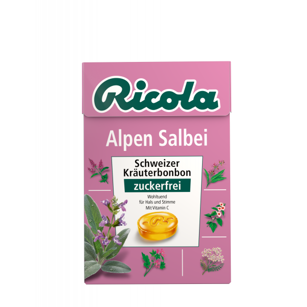 RICOLA o.Z.Box Salbei Alpen Salbei Bonbons