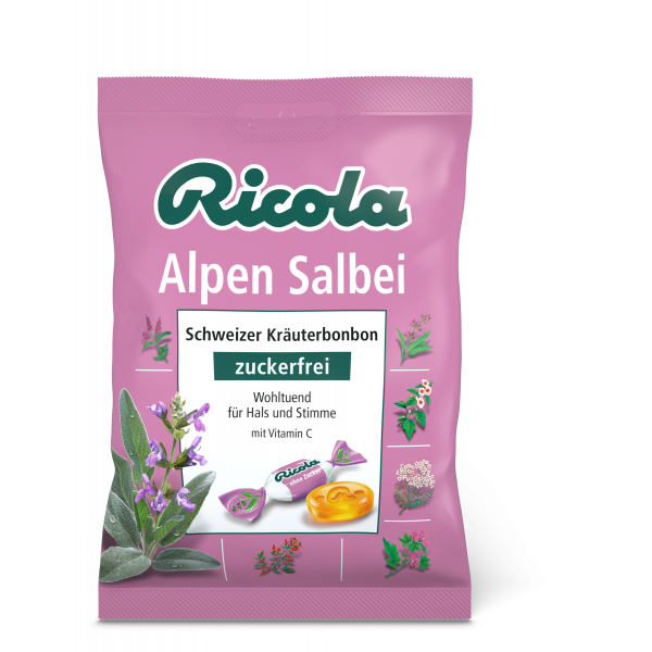 RICOLA o.Z.Beutel Salbei Alpen Salbei Bonbons