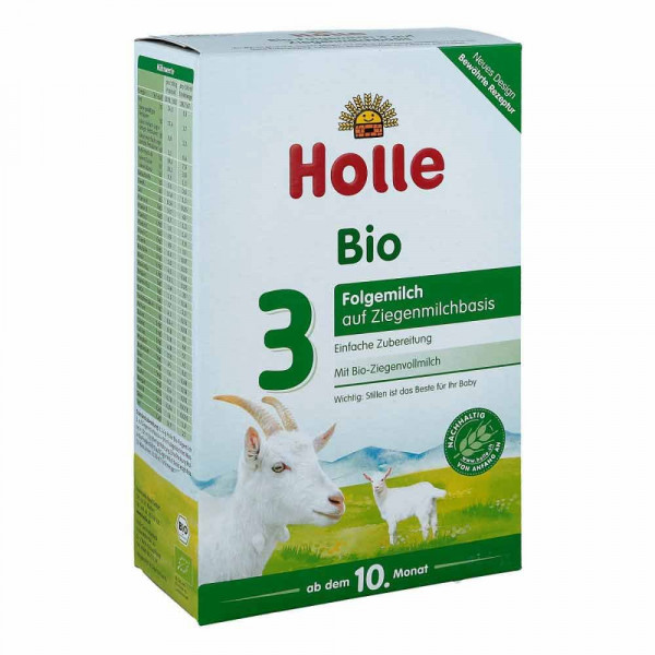 HOLLE Bio Folgemilch 3 auf Ziegenmilchbasis Pulver