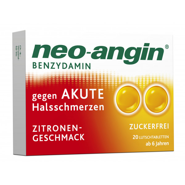 NEO-ANGIN Benzydamin akute Halsschmerzen Zitrone