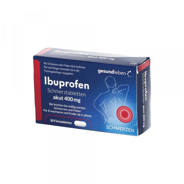 IBUPROFEN Schmerztabletten 400 mg Filmtabletten