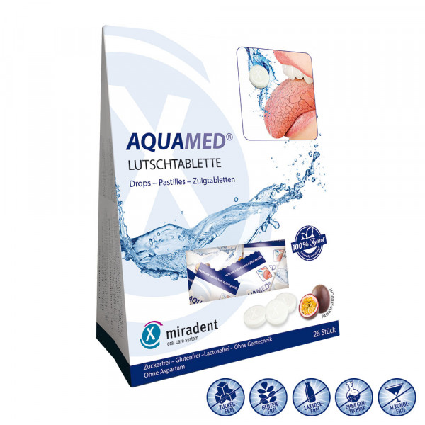 MIRADENT Aquamed Mundtrockenheit Lutschtabletten