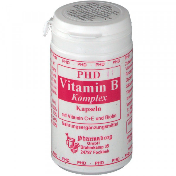 VITAMIN B KOMPLEX m.Vitamin C+E und Biotin Kapseln