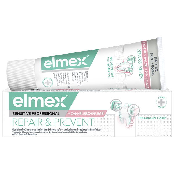 elmex Sensitive Repair & Prevent Zahnpasta für schmerzempfindliche Zähne