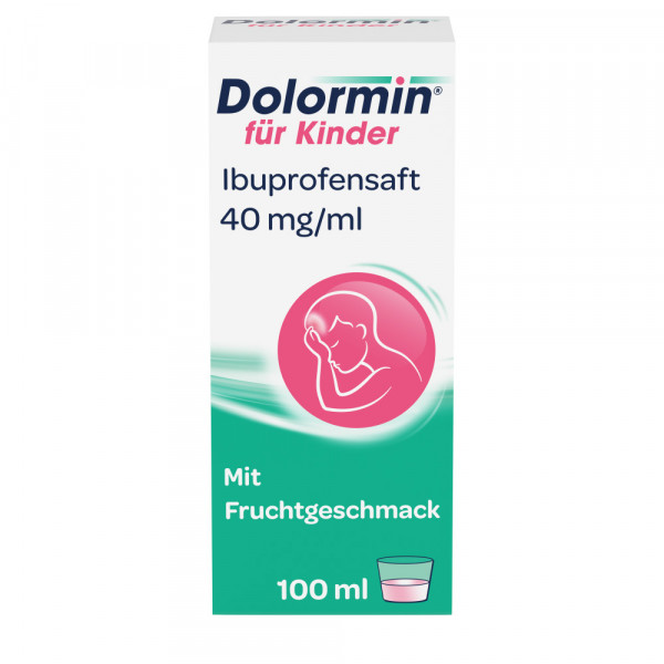 DOLORMIN für Kinder Ibuprofensaft 40 mg/ml Susp.