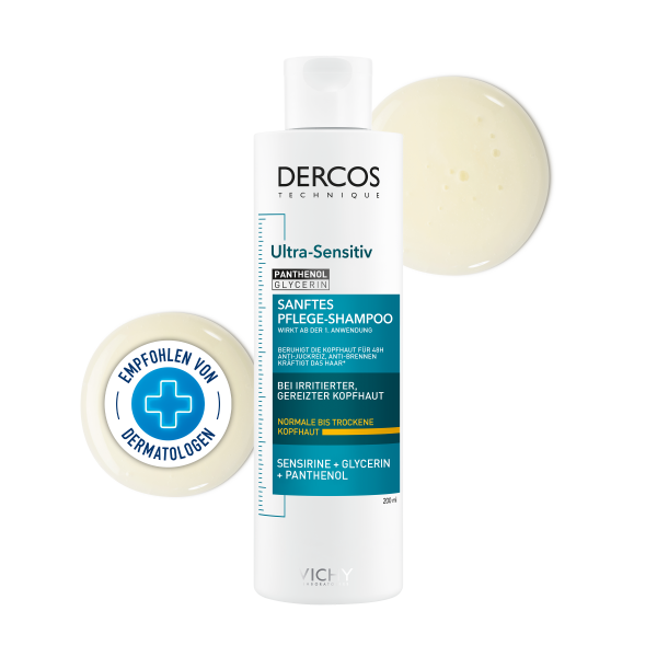 VICHY DERCOS ultra-sensitiv Shampoo trock.Kopfhaut