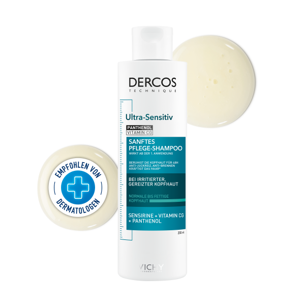 VICHY DERCOS ultra-sensitiv Shampoo fett.Kopfhaut