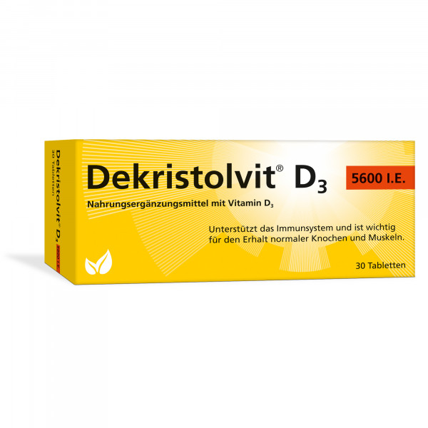 DEKRISTOLVIT D3 5.600 I.E. Tabletten