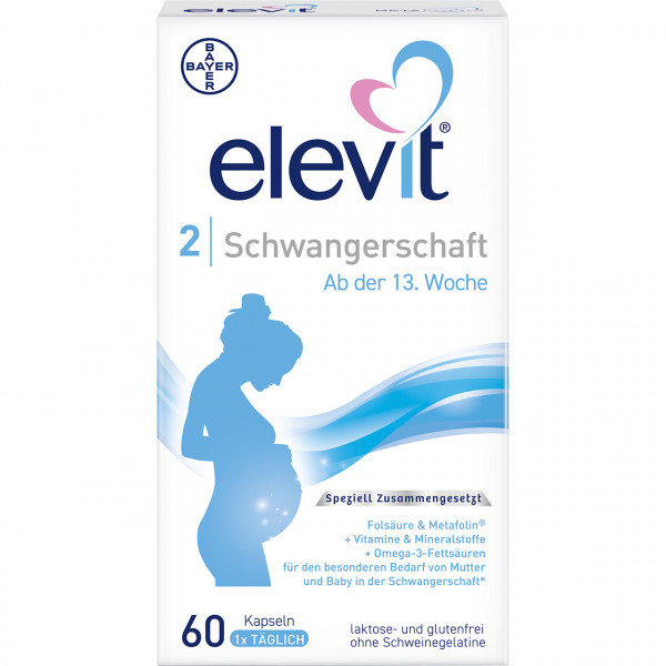 ELEVIT 2 Schwangerschaft Weichkapseln