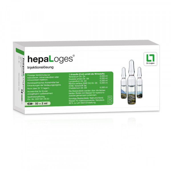 HEPALOGES Injektionslösung Ampullen