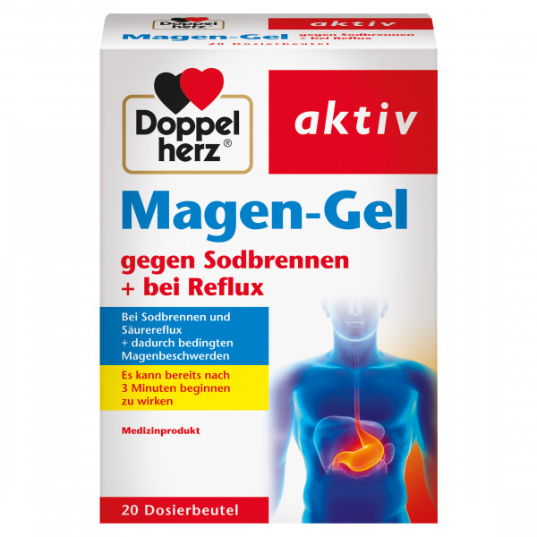 DOPPELHERZ Magen-Gel gegen Sodbrennen+bei Reflux