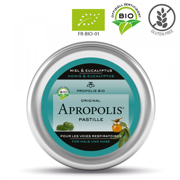 PROPOLIS PASTILLEN Eukalyptus Honig APROPOLIS BIO