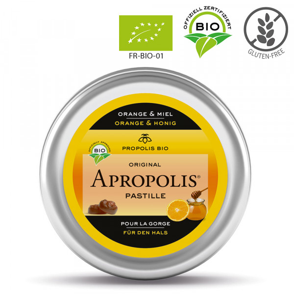 PROPOLIS PASTILLEN Orange Honig APROPOLIS BIO