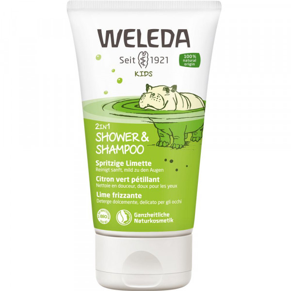 Weleda Kids 2in1 Shower & Shampoo Spritzige Limette