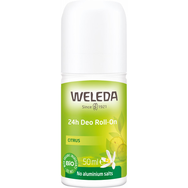 Weleda 24h Deo Roll-On Citrus - Natürlich frisch & wirksam