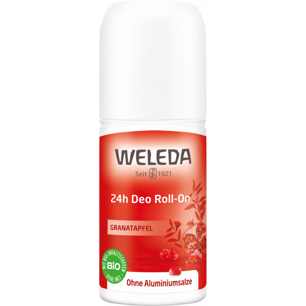 Weleda 24h Deo Roll-On Granatapfel - Ohne Aluminiumsalze