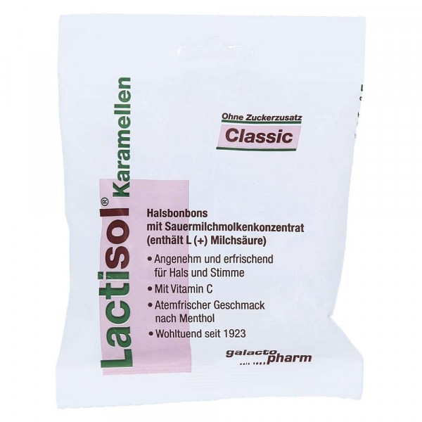 LACTISOL Karamellen Classic ohne Zucker