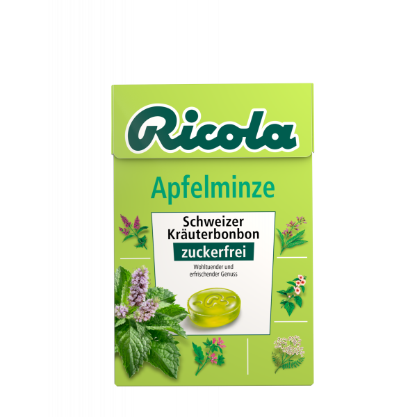 RICOLA o.Z.Box Apfelminze Bonbons