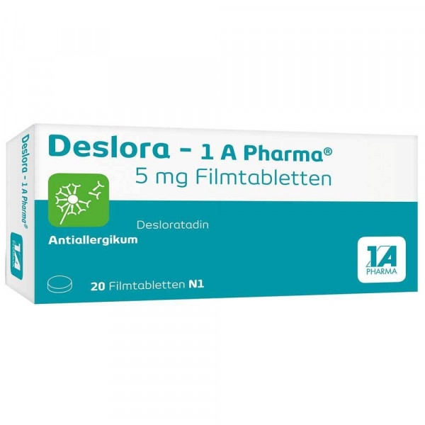 DESLORA-1A Pharma 5 mg Filmtabletten