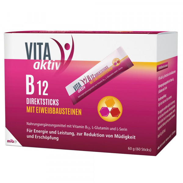 VITA AKTIV B12 Direktsticks mit Eiweißbausteinen