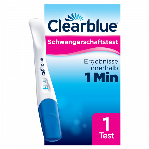 CLEARBLUE Schwangerschaftstest schnelle Erkennung
