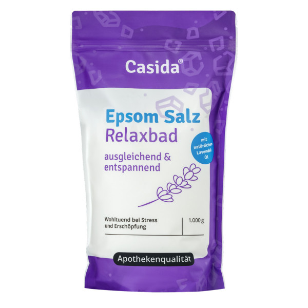 EPSOM Salz Relaxbad mit Lavendel