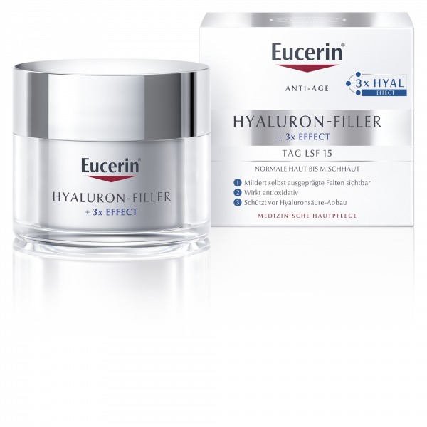 EUCERIN Anti-Age Hyaluron-Filler Tag norm./Mischh.