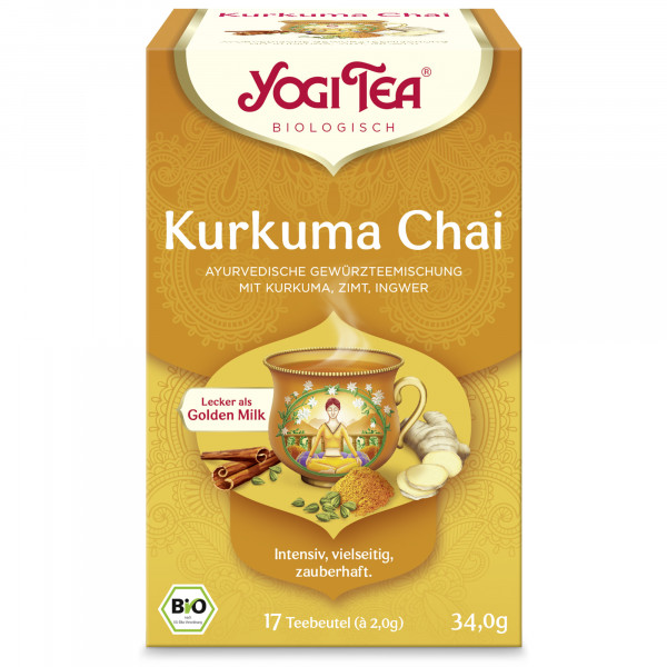 YOGI TEA Kurkuma Chai Bio Filterbeutel