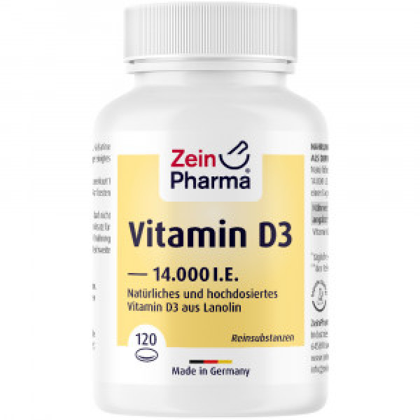 VITAMIN D3 14.000 I.E. Softgel-Kapseln ZeinPharma