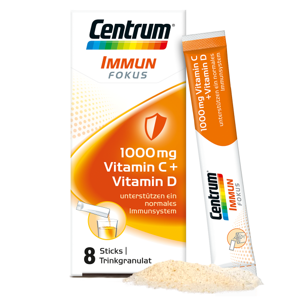 CENTRUM Fokus Immun 1000 mg Vitamin C+D Sticks