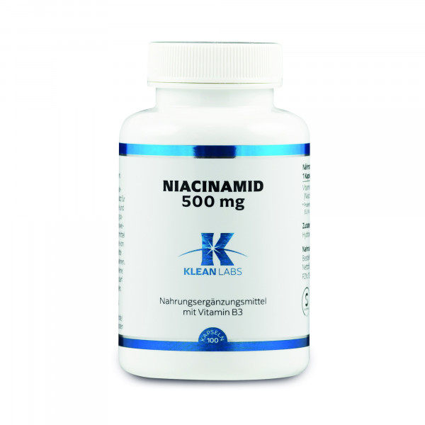 NIACINAMID B3 500 mg Kapseln