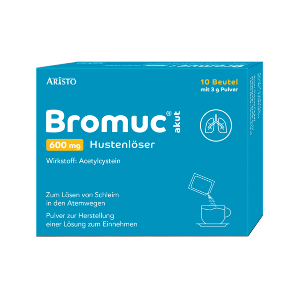 BROMUC akut 600 mg Hustenlöser Plv.z.H.e.L.z.Einn.