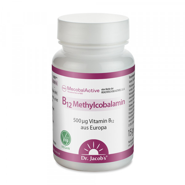 B12 METHYLCOBALAMIN Dr.Jacob's Lutschtabletten
