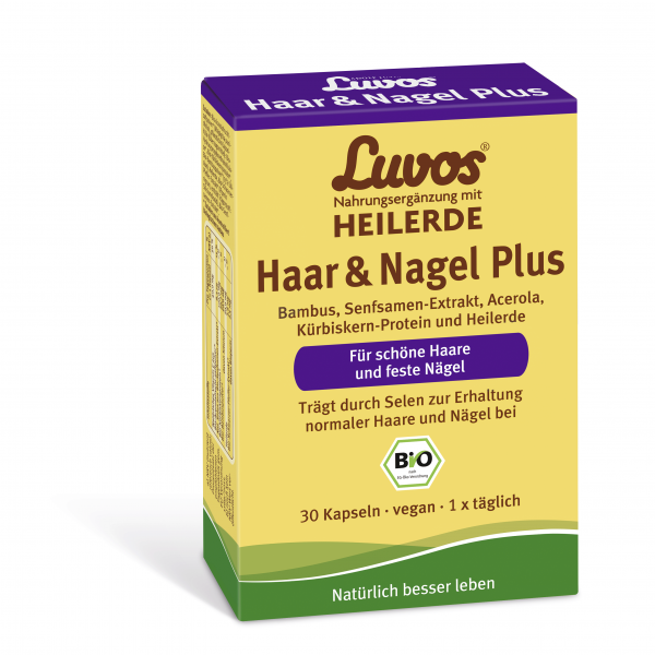 LUVOS Heilerde Bio Haar & Nagel Plus Kapseln