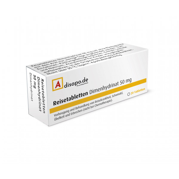 REISETABLETTEN Dimenhydrinat 50 mg Tabletten/WL