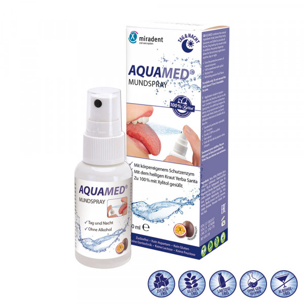 MIRADENT Aquamed Mundtrockenheit Spray