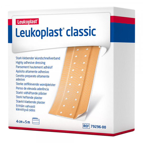 LEUKOPLAST Classic Pflaster 4 cmx5 m Rolle