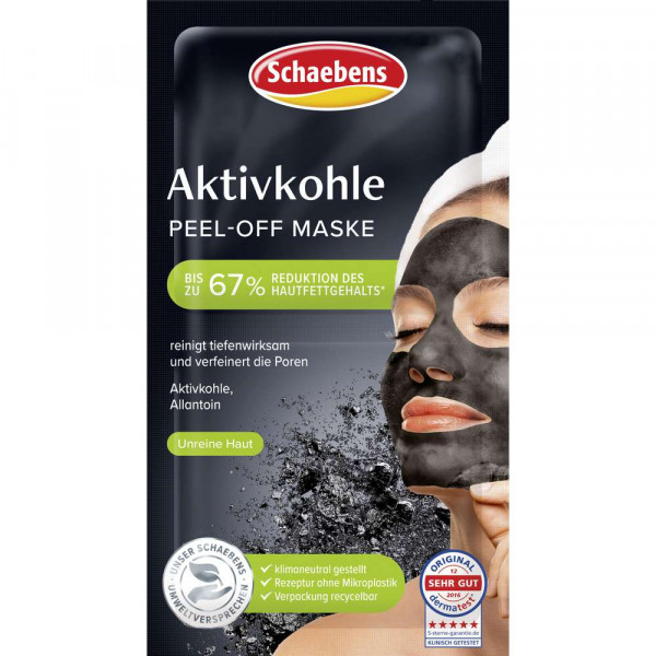 AKTIVKOHLE peel-off Maske