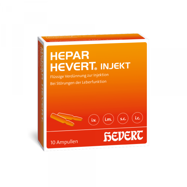 HEPAR HEVERT injekt Ampullen