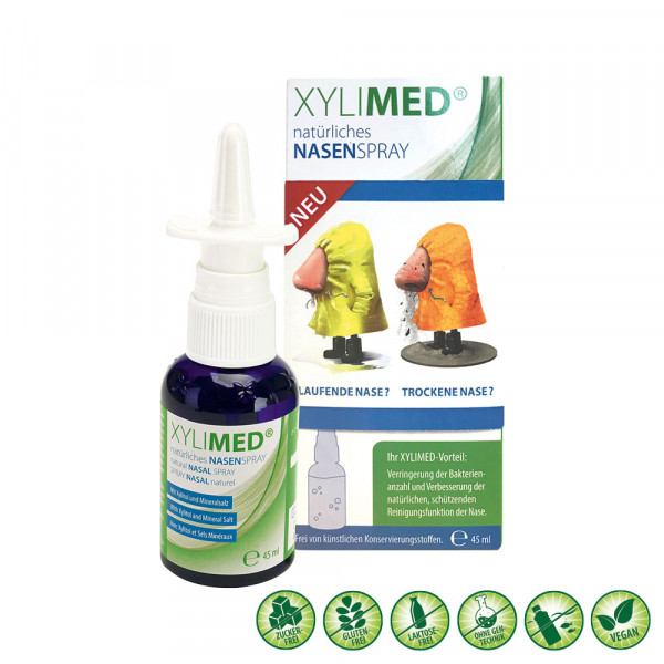 MIRADENT Xylimed natürliches Nasenspray