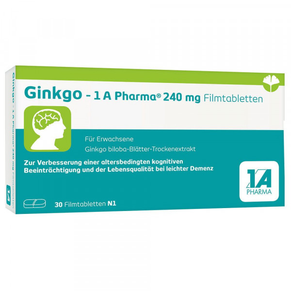 GINKGO-1A Pharma 240 mg Filmtabletten