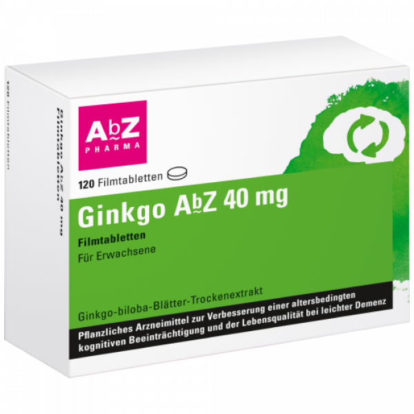 GINKGO AbZ 40 mg Filmtabletten