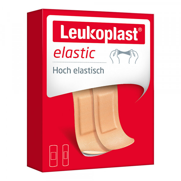 LEUKOPLAST Elastic Strips 19x76mm 8St/25x76mm 12St