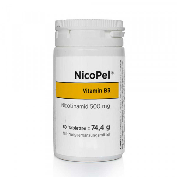 NICOPEL Nicotinamid 500 mg Kapseln