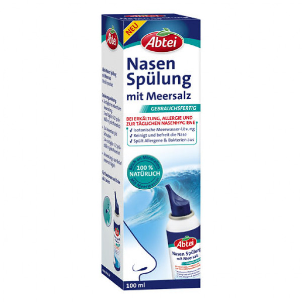 ABTEI Nasenspülung mit Meersalz Spray