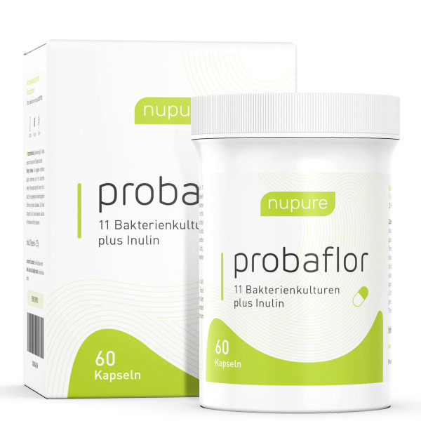 NUPURE probaflor - 2-1 Rezeptur mit 11 Bakterienkulturen + Inulin