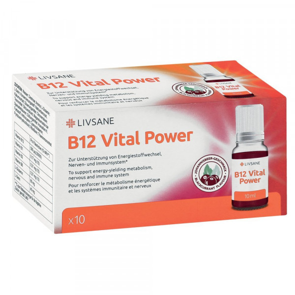 LIVSANE B12 Vital Power Trinkampullen